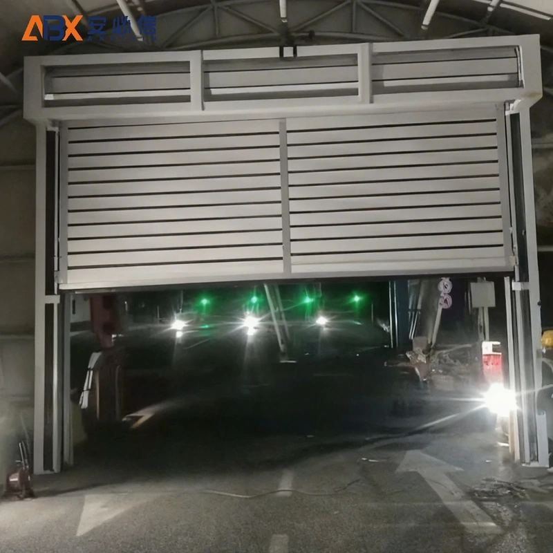白银感应高速门